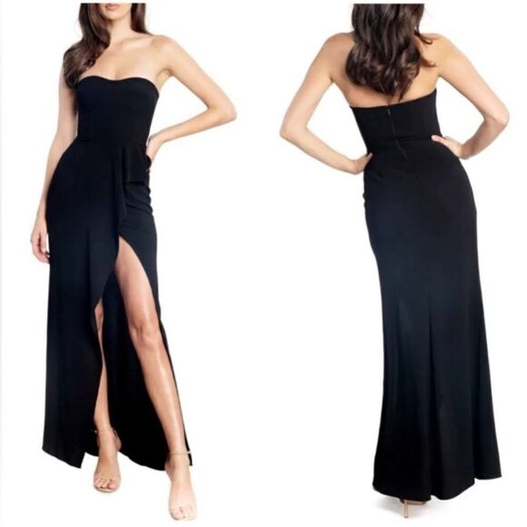 NWT Dress the Population Kai Strapless Gown-O10 - Picture 1 of 5